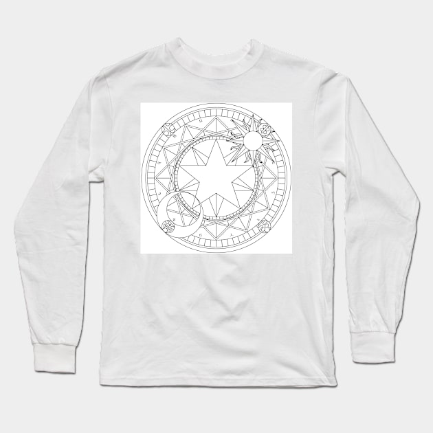 Cardcaptor Sakura Circle Long Sleeve T-Shirt by alicejang